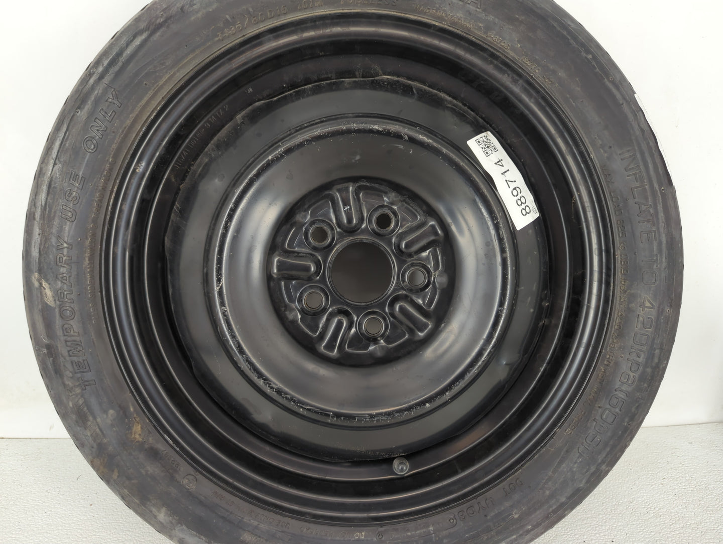 2017-2022 Subaru Impreza Spare Donut Tire Wheel Rim Oem - Oemusedautoparts1.com