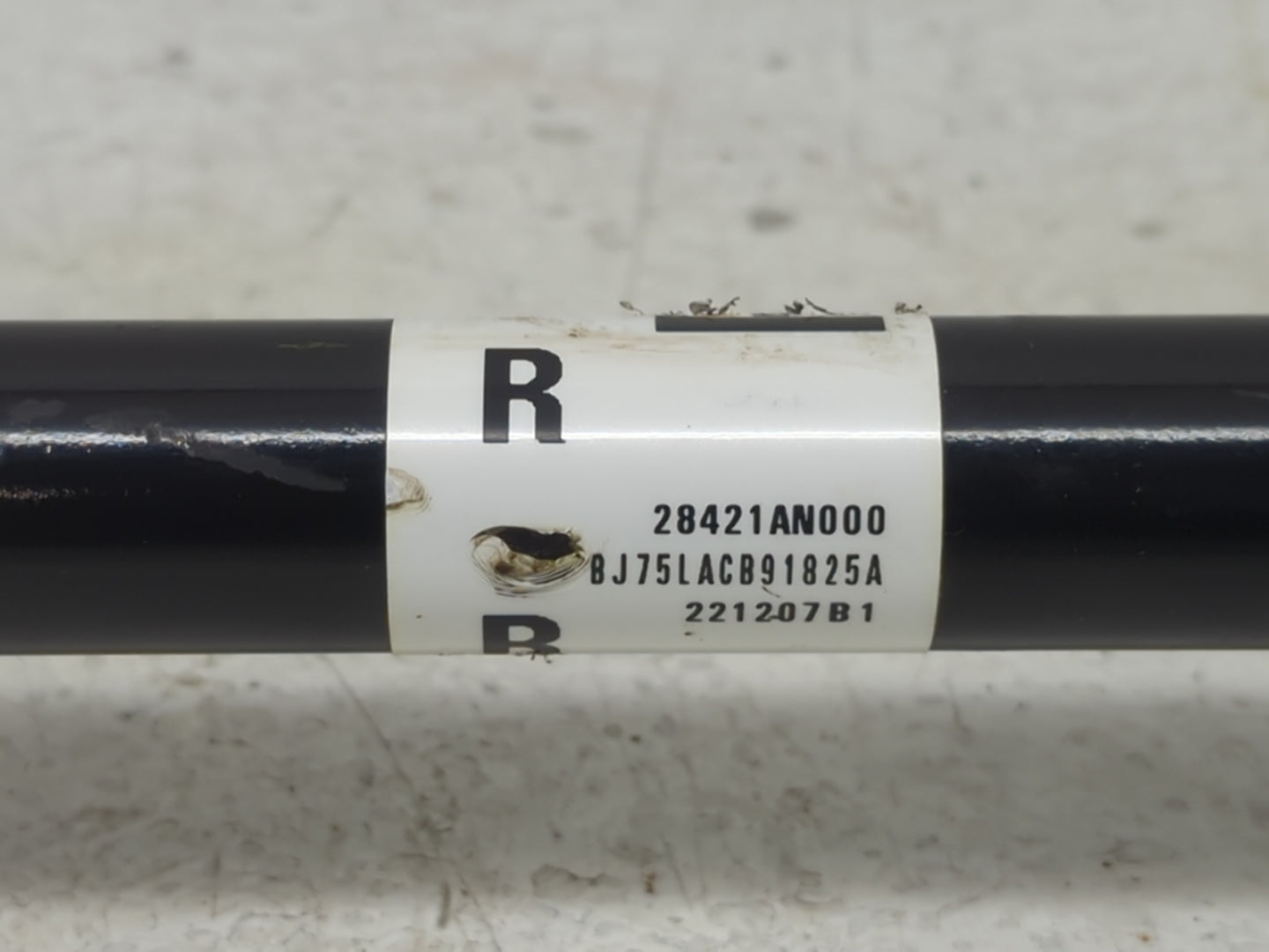 2020-2022 Subaru Legacy Axle Shaft Rear Passenger Cv C/v - Oemusedautoparts1.com