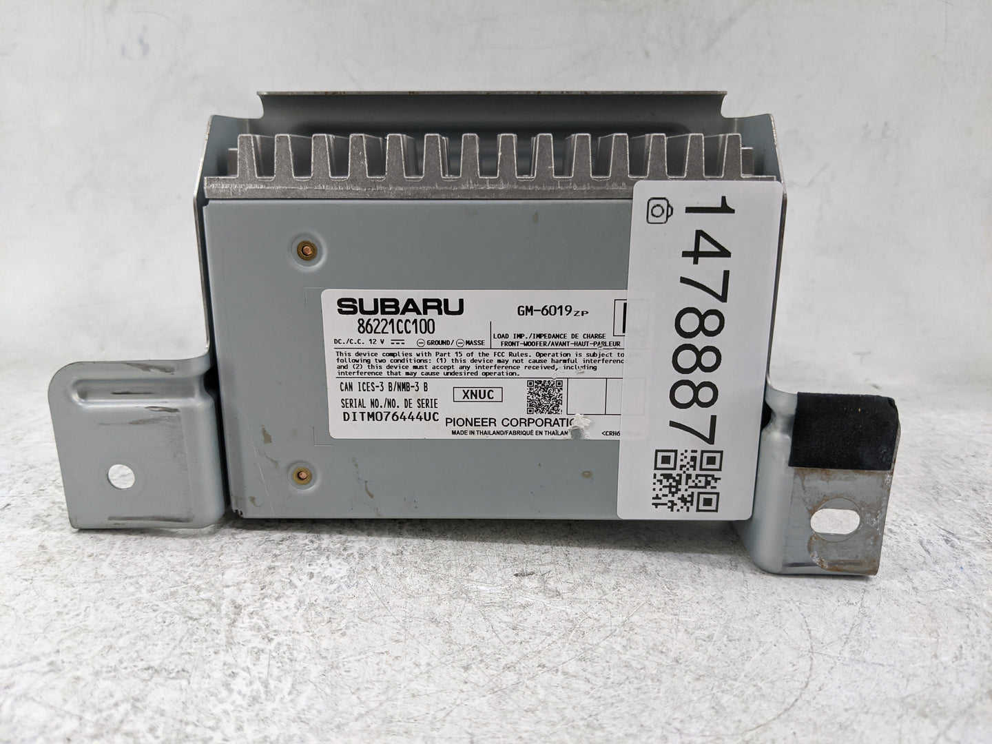 2023 Subaru Legacy Radio Speaker Amplifier - Oemusedautoparts1.com