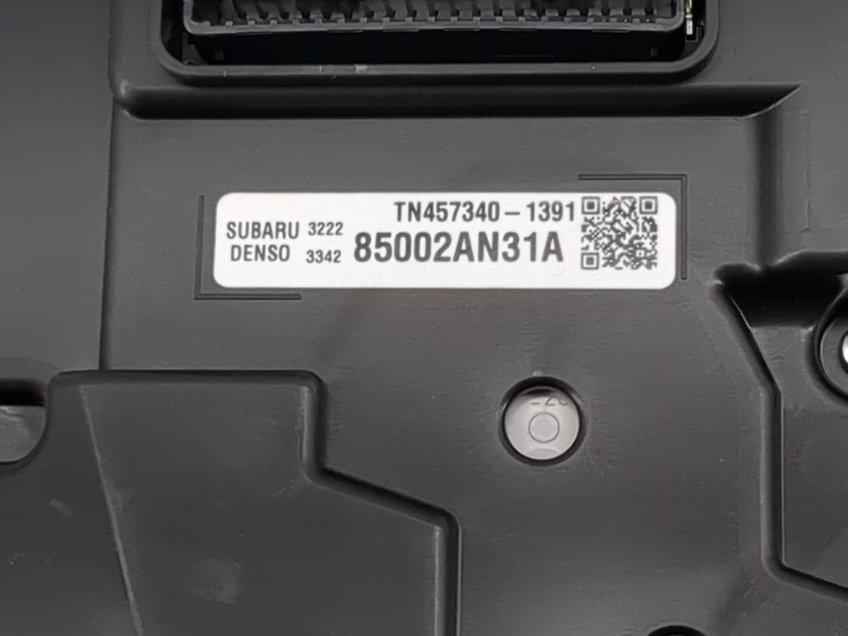 2023 Subaru Legacy Instrument Cluster Speedometer Gauges P/N:85002AN31A TN457340-1391 Miles: Fits OEM Used Auto Parts - Oemu