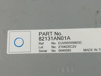 2023 Subaru Legacy Radio AM FM Cd Player Receiver Replacement P/N:82131AN01A Fits OEM Used Auto Parts - Oemusedautoparts1.co