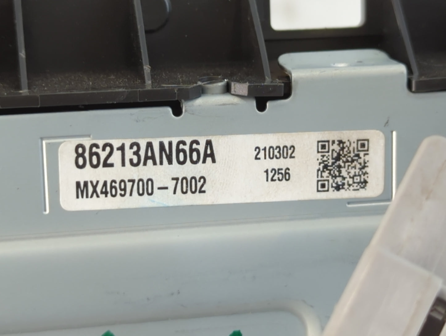 2023 Subaru Legacy Radio AM FM Cd Player Receiver Replacement P/N:86213AN66A Fits OEM Used Auto Parts - Oemusedautoparts1.co