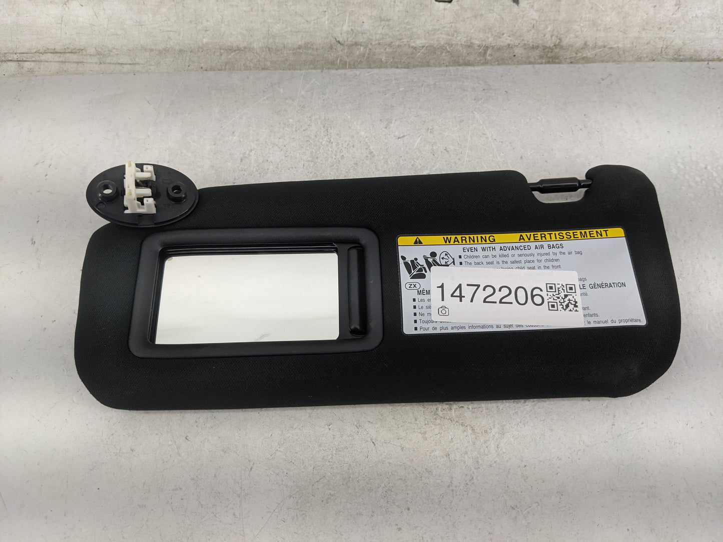 2023 Subaru Solterra Sun Visor Shade Replacement Driver Left Mirror Fits OEM Used Auto Parts - Oemusedautoparts1.com