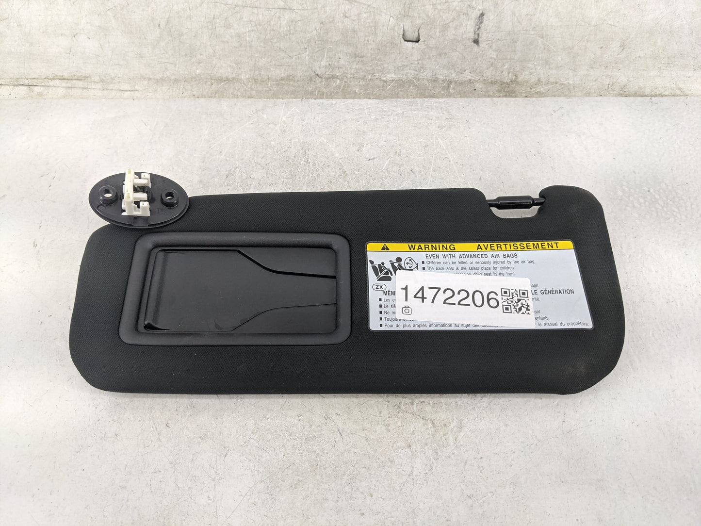 2023 Subaru Solterra Sun Visor Shade Replacement Driver Left Mirror Fits OEM Used Auto Parts - Oemusedautoparts1.com