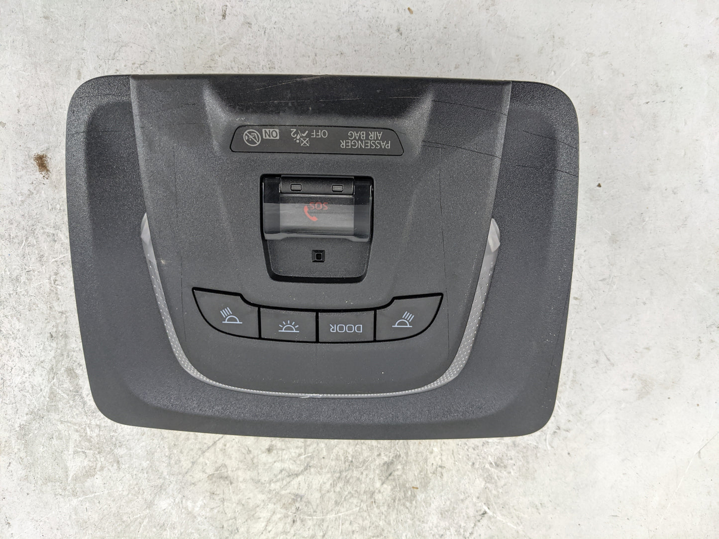 2023 Subaru Solterra Overhead Roof Console Black - Oemusedautoparts1.com