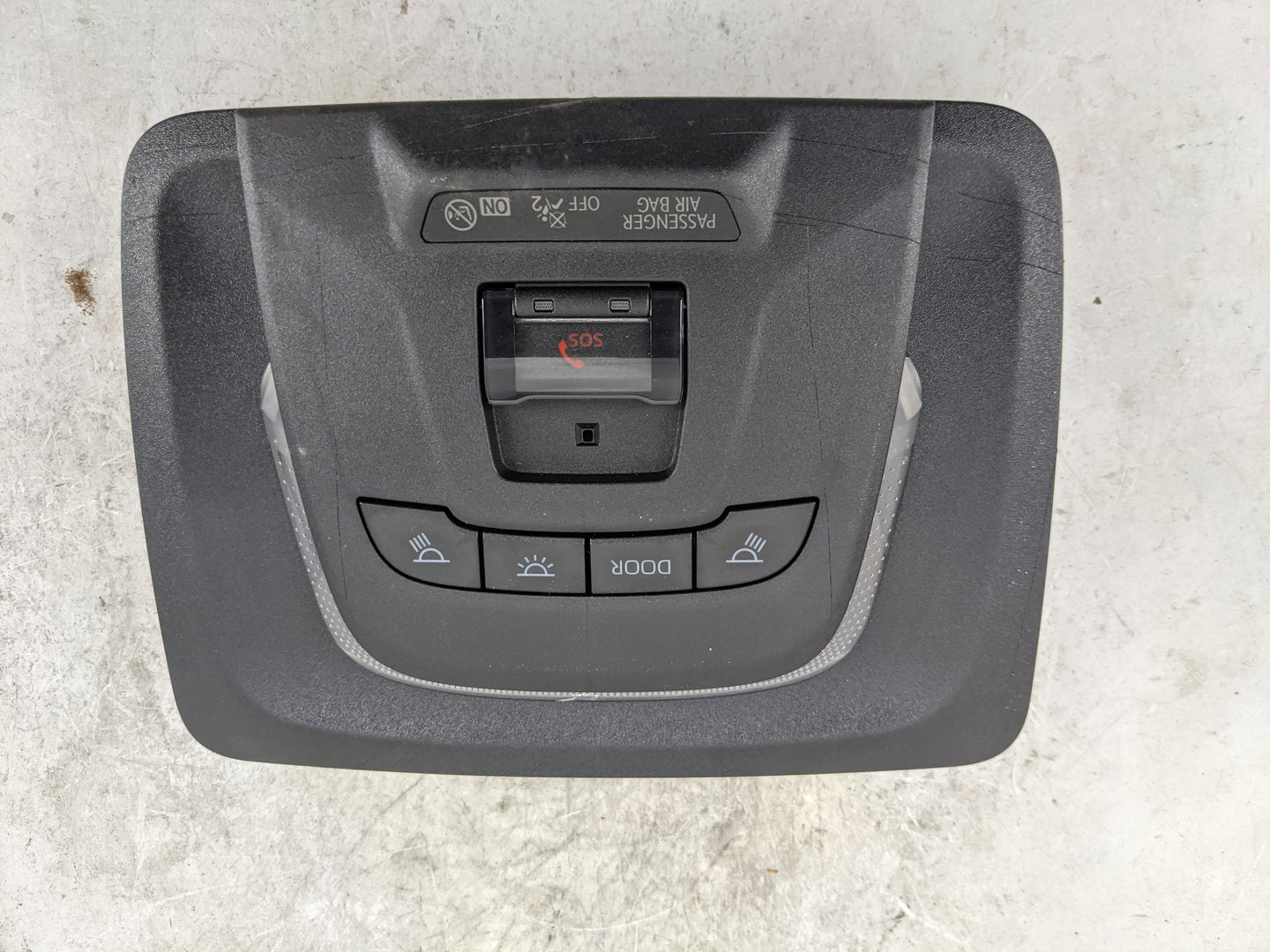 2023 Subaru Solterra Overhead Roof Console Black - Oemusedautoparts1.com