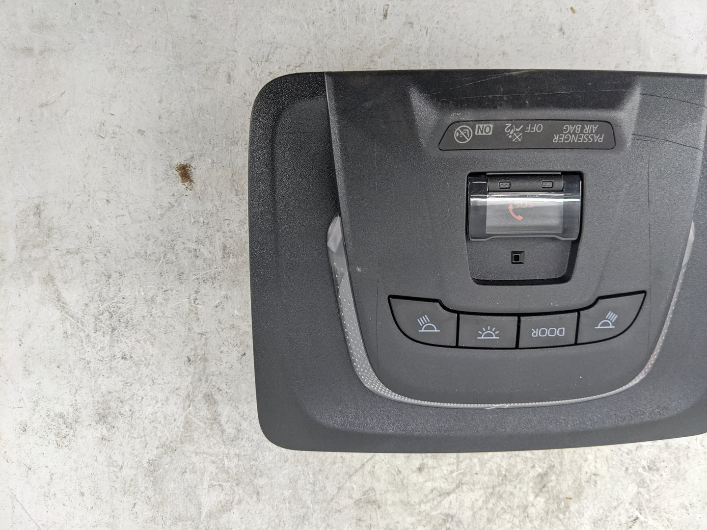 2023 Subaru Solterra Overhead Roof Console Black - Oemusedautoparts1.com