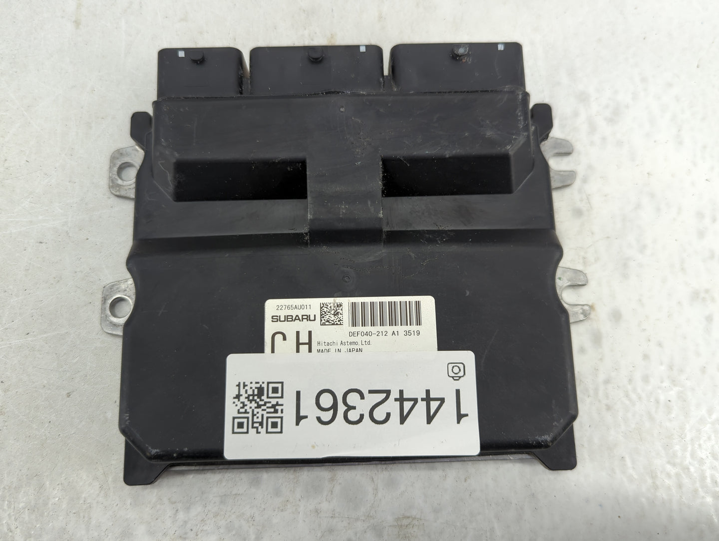 2023 Subaru Wrx PCM Engine Control Computer ECU ECM PCU OEM P/N:22765AU011 DEF040-212 Fits OEM Used Auto Parts - Oemusedauto