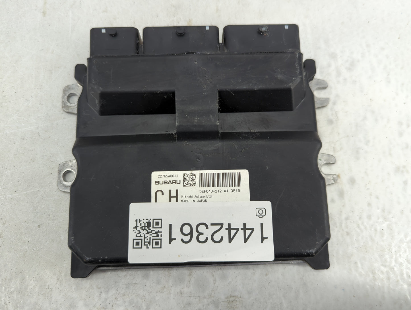 2023 Subaru Wrx PCM Engine Control Computer ECU ECM PCU OEM P/N:22765AU011 DEF040-212 Fits OEM Used Auto Parts - Oemusedauto