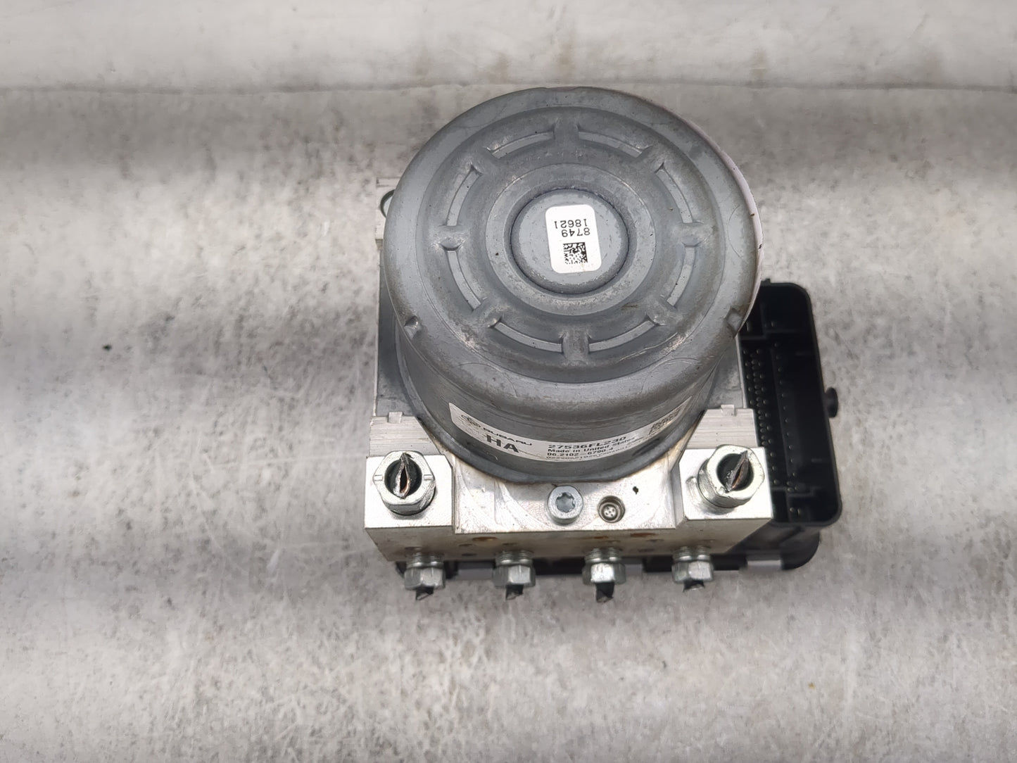 2023 Subaru Xv ABS Pump Control Module Replacement P/N:27536FL230 06.2102-6790.4 Fits OEM Used Auto Parts - Oemusedautoparts