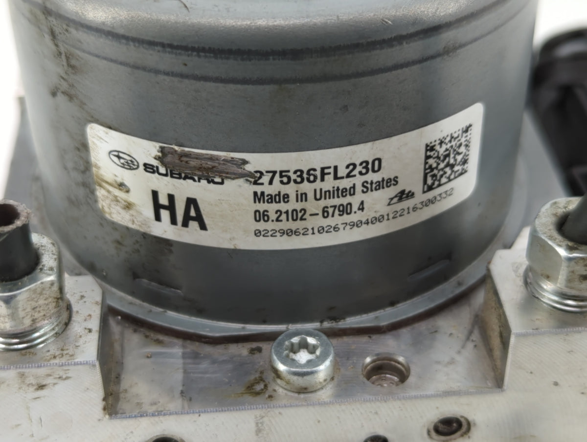 2023 Subaru Xv Anti-Lock Brake ABS Pump Module Actuator OEM P/N:27536FL230 Fits OEM Used Auto Parts - Oemusedautoparts1.com
