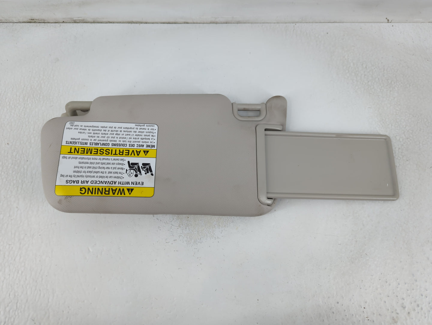 2023 Subaru Xv Sun Visor Shade Replacement Passenger Right Mirror Fits Fits 2021 2022 OEM Used Auto Parts - Oemusedautoparts