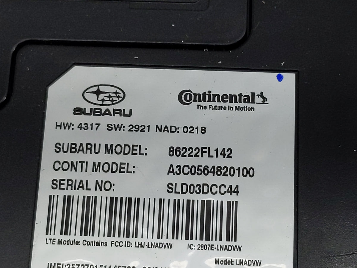 2023 Subaru Xv Crosstrek Telematics Control Module - Oemusedautoparts1.com