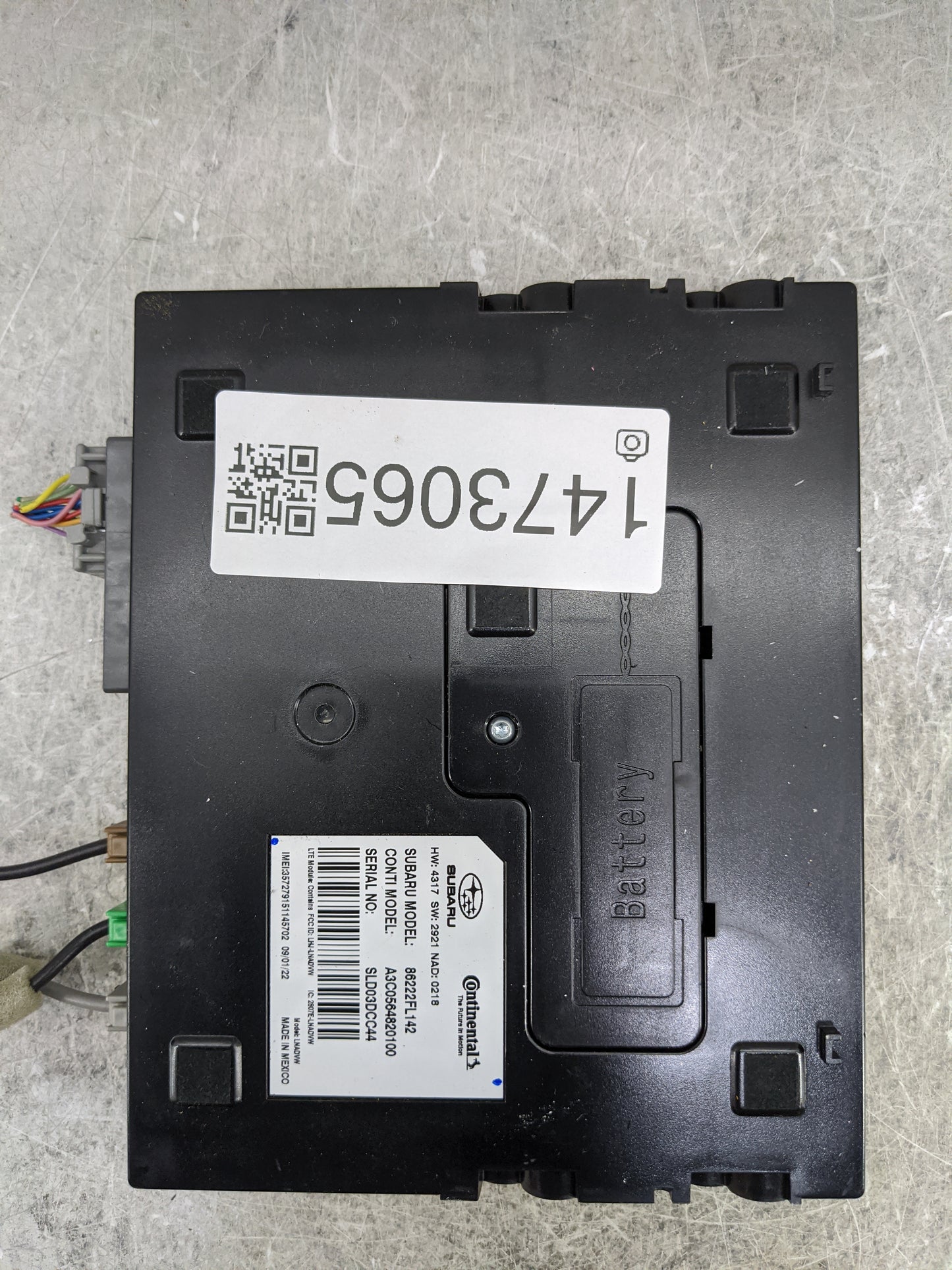 2023 Subaru Xv Crosstrek Telematics Control Module - Oemusedautoparts1.com
