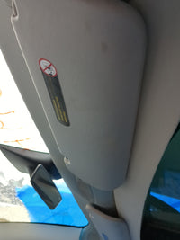 2023 Tesla Model 3 Sun Visor Shade Replacement Driver Left Mirror Fits OEM Used Auto Parts - Oemusedautoparts1.com