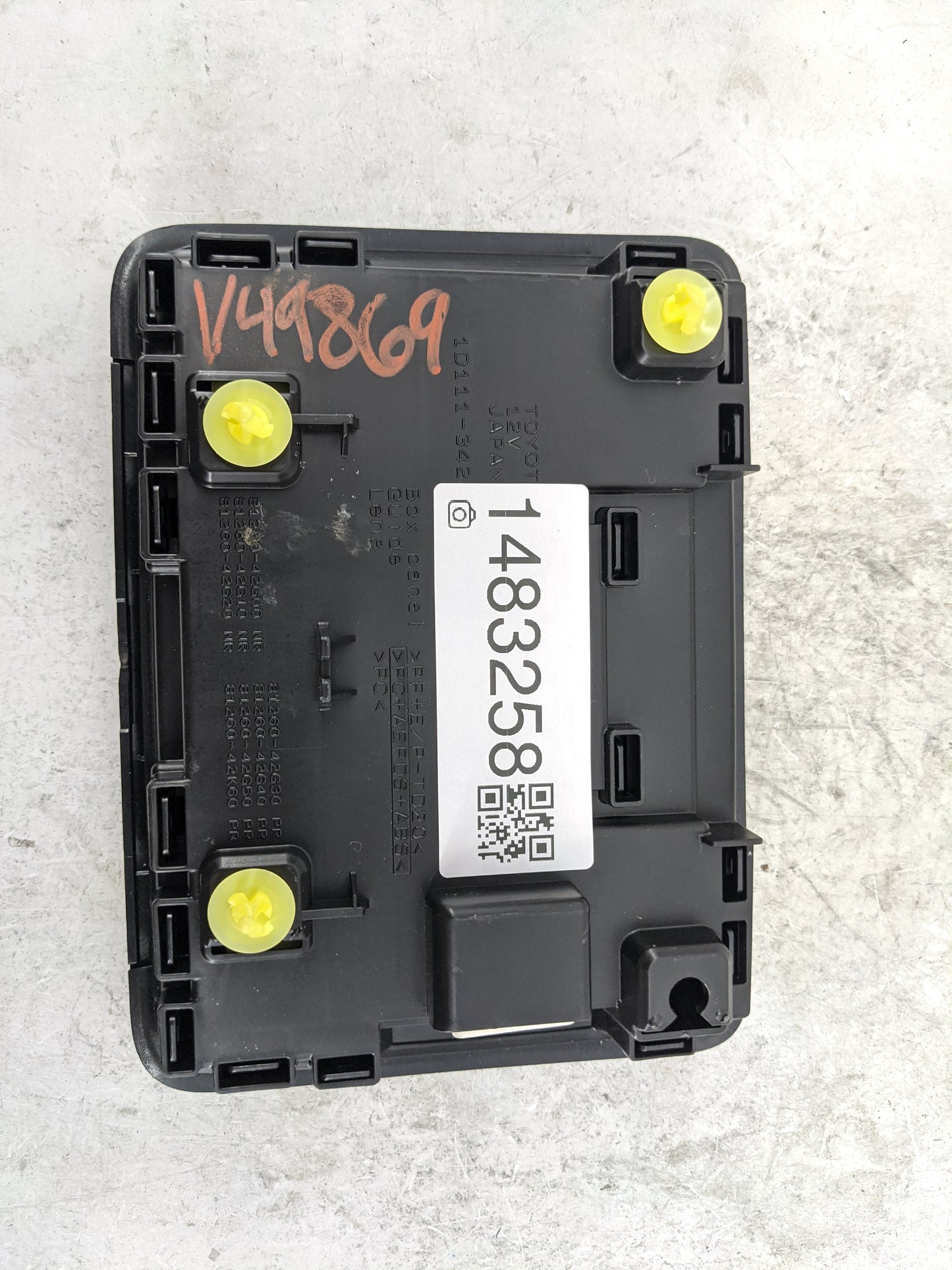 2023 Toyota Bz4x Overhead Roof Console - Oemusedautoparts1.com