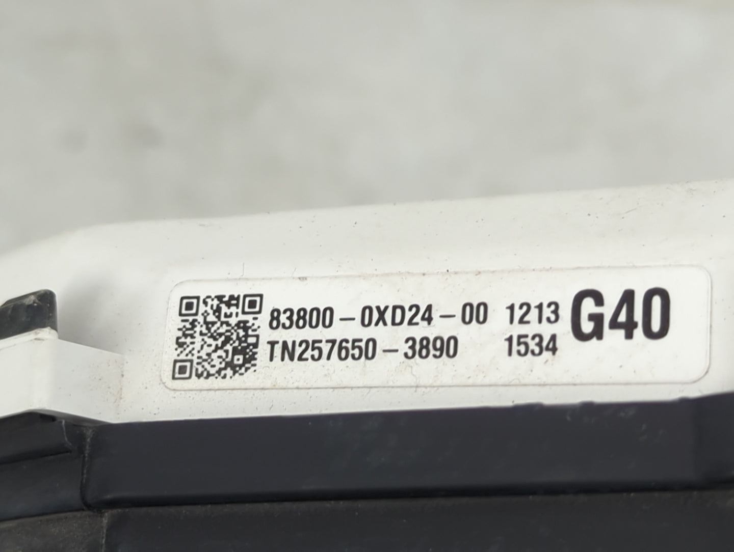 2019-2022 Toyota Camry Instrument Cluster Speedometer Gauges P/N:83800-0XD24-00 TN257650-3890 Miles: Fits Fits 2019 2020 202