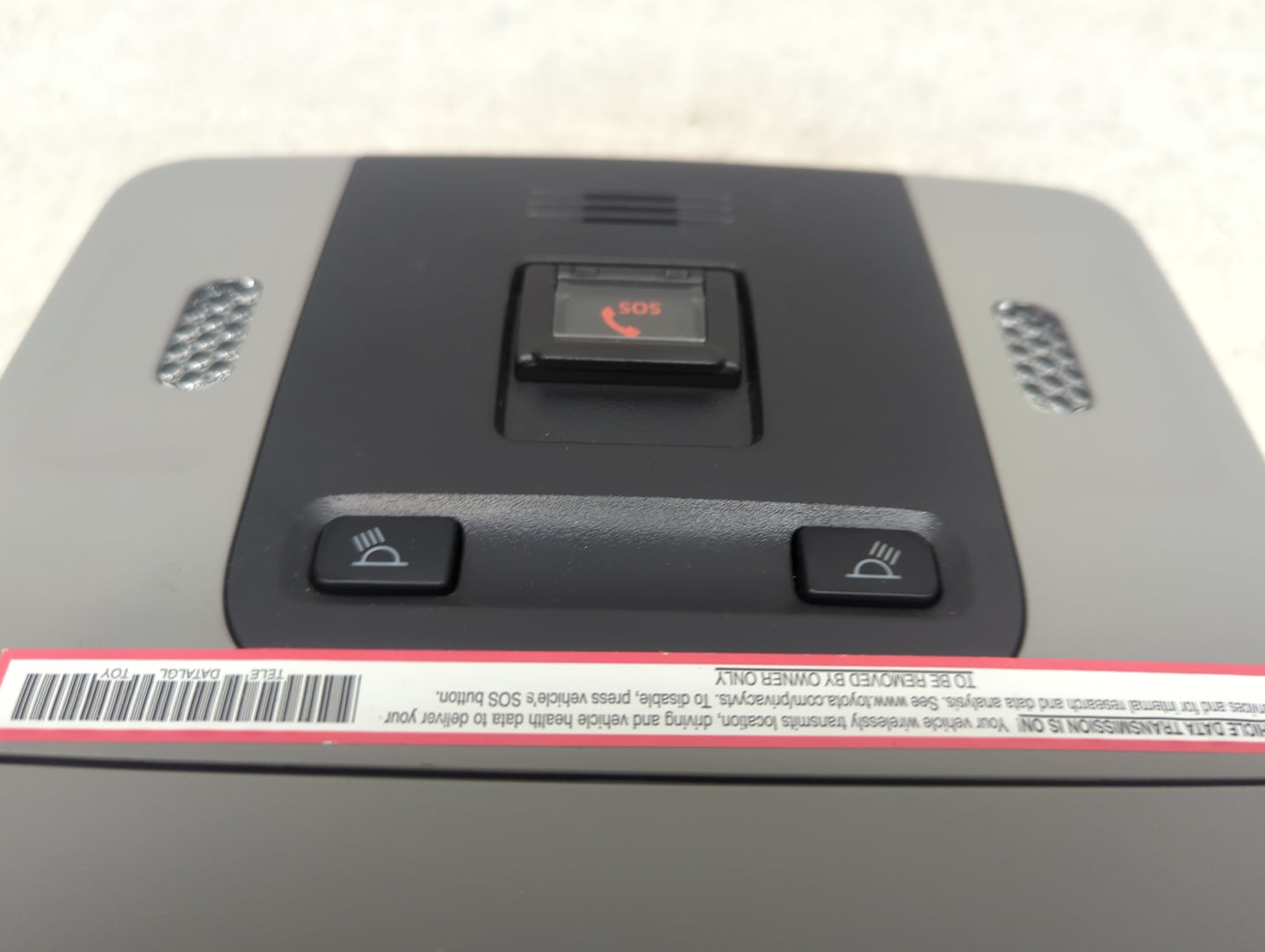 2021-2022 Toyota Camry Overhead Console W/rear Climate Control Gray - Oemusedautoparts1.com