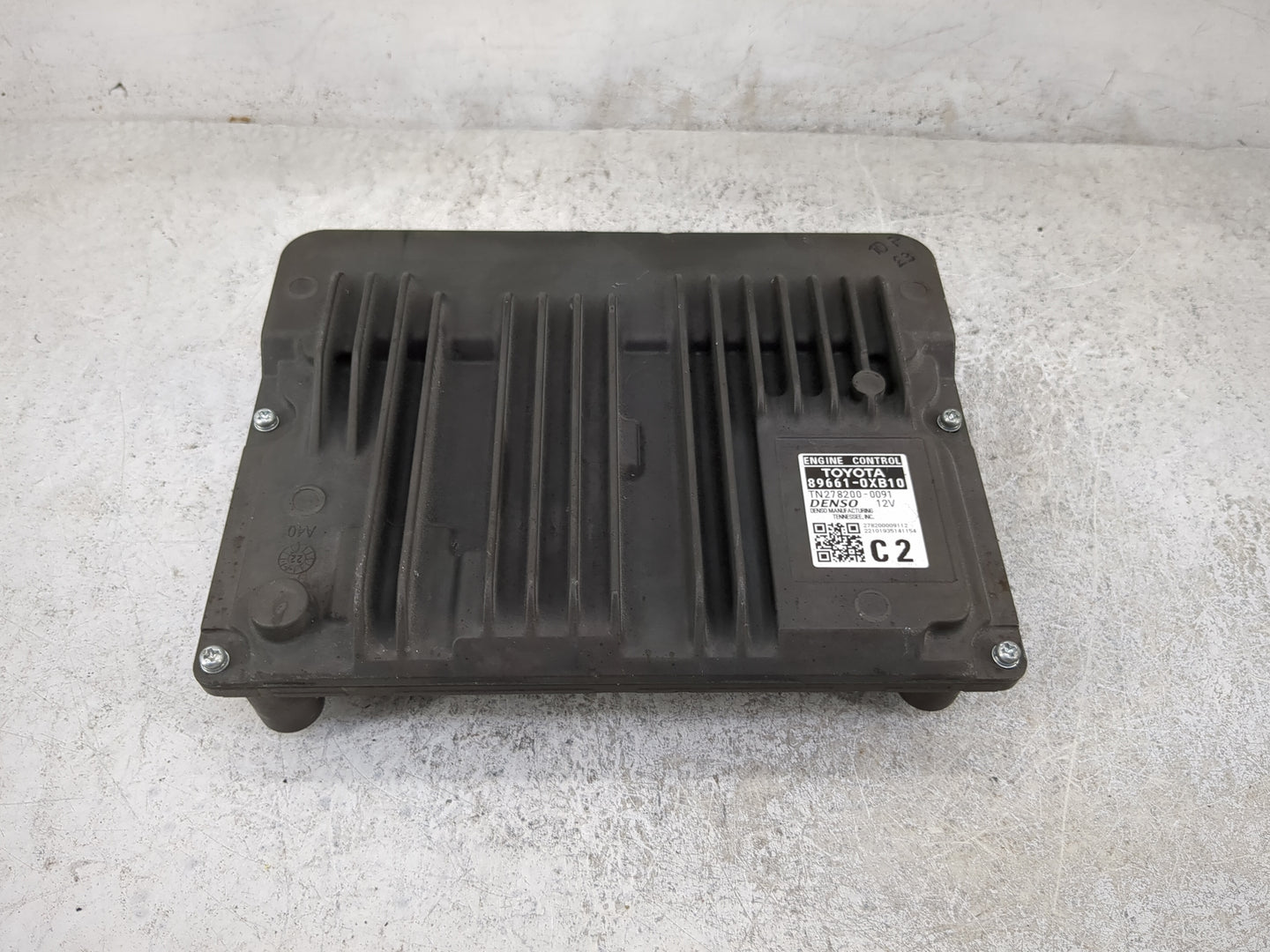 2023 Toyota Camry PCM Engine Control Computer ECU ECM PCU OEM P/N:89661-0XB10 TN278200-0091 Fits OEM Used Auto Parts - Oemus