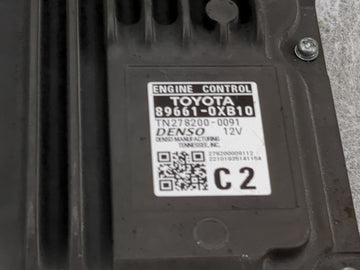 2023 Toyota Camry PCM Engine Control Computer ECU ECM PCU OEM P/N:89661-0XB10 TN278200-0091 Fits OEM Used Auto Parts