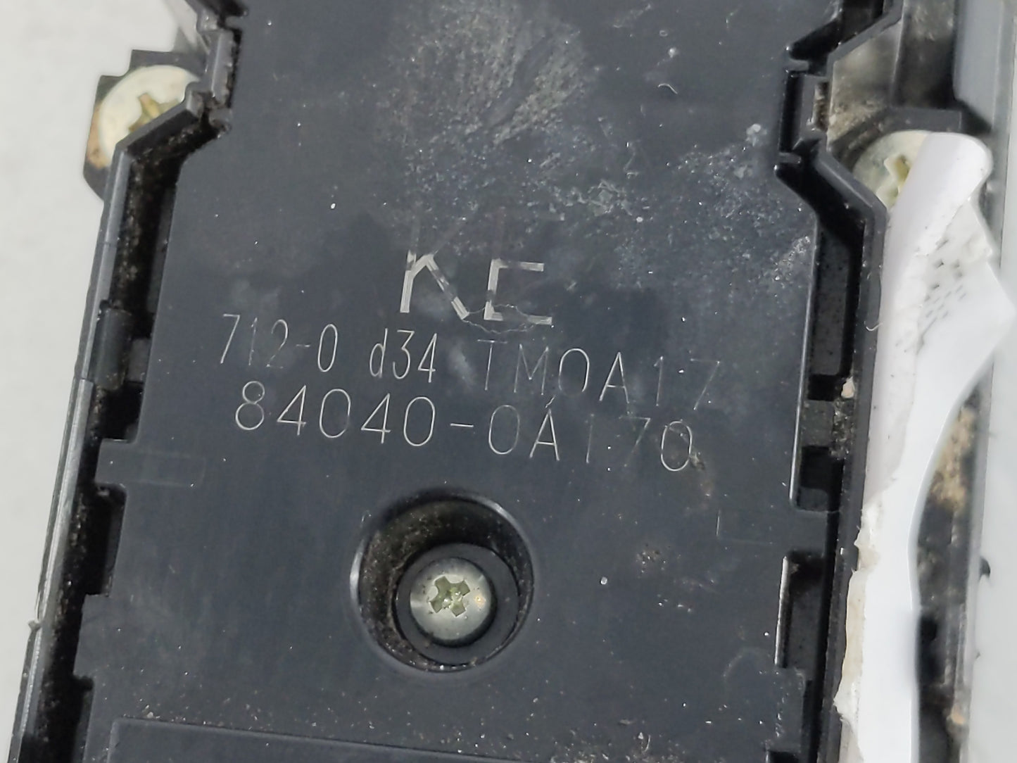 2023 Toyota Corolla Master Power Window Switch Replacement Driver Side Left P/N:84040-0A170 Fits OEM Used Auto Parts - Oemus