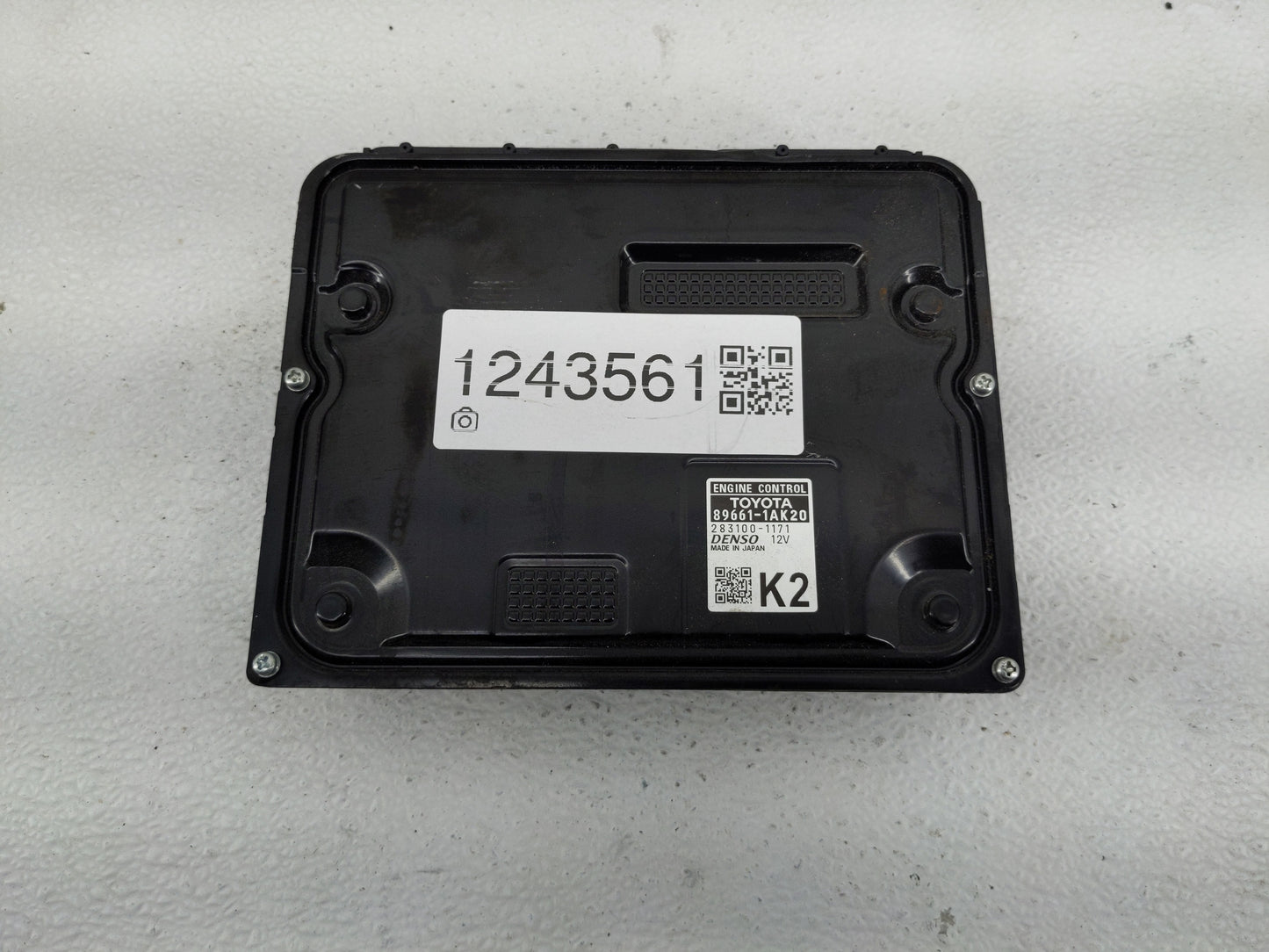 2023 Toyota Corolla PCM Engine Control Computer ECU ECM PCU OEM P/N:89661-1AK20 Fits OEM Used Auto Parts - Oemusedautoparts1