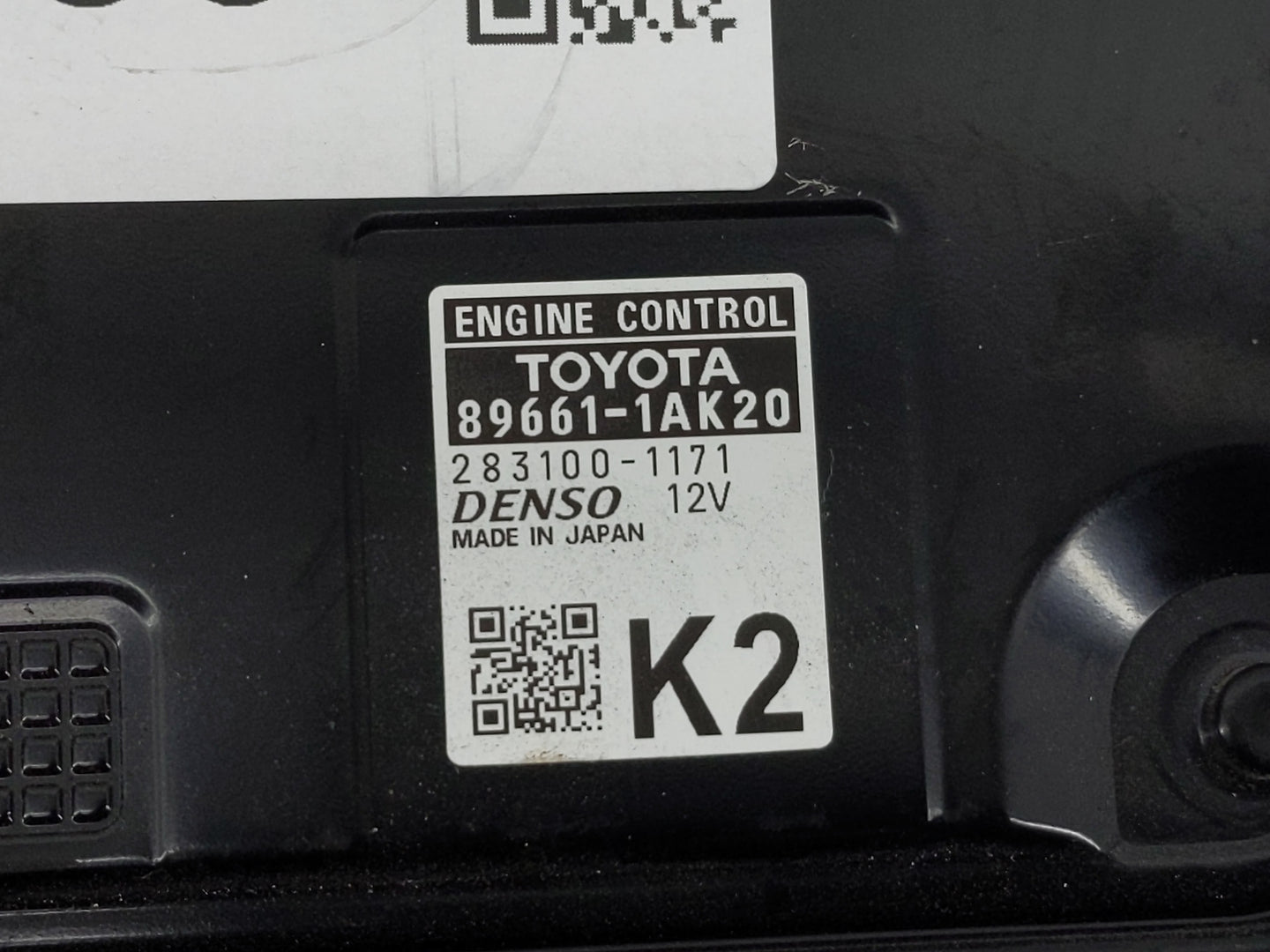 2023 Toyota Corolla PCM Engine Control Computer ECU ECM PCU OEM P/N:89661-1AK20 Fits OEM Used Auto Parts - Oemusedautoparts1