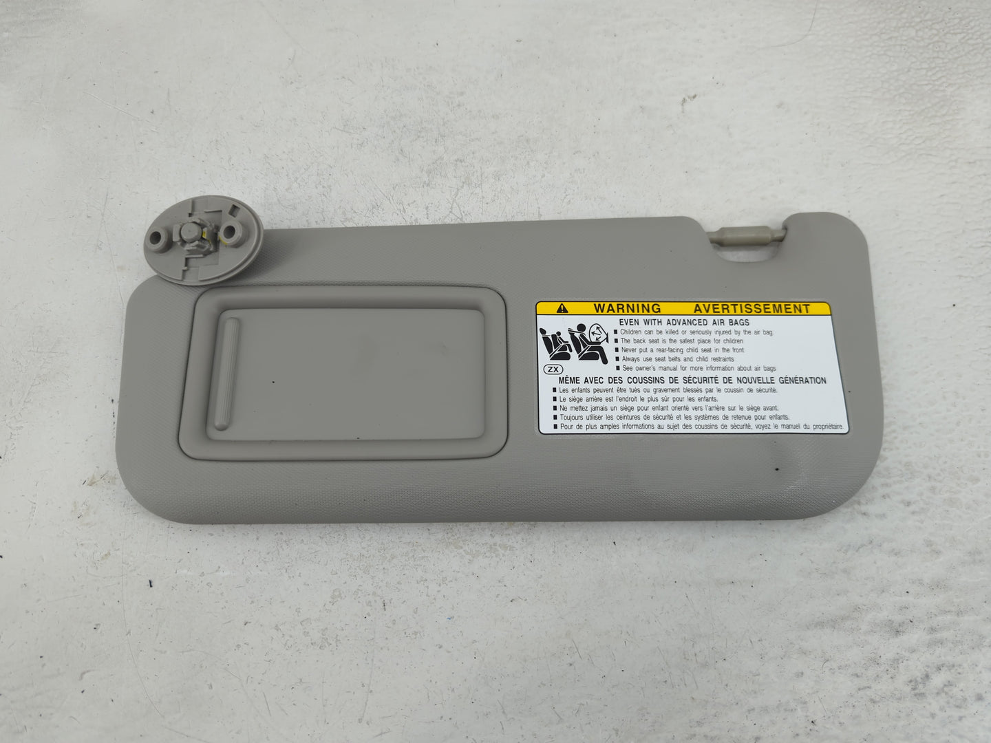 2022 Toyota Corolla Sun Visor Shade Replacement Driver Left Mirror Fits OEM Used Auto Parts - Oemusedautoparts1.com