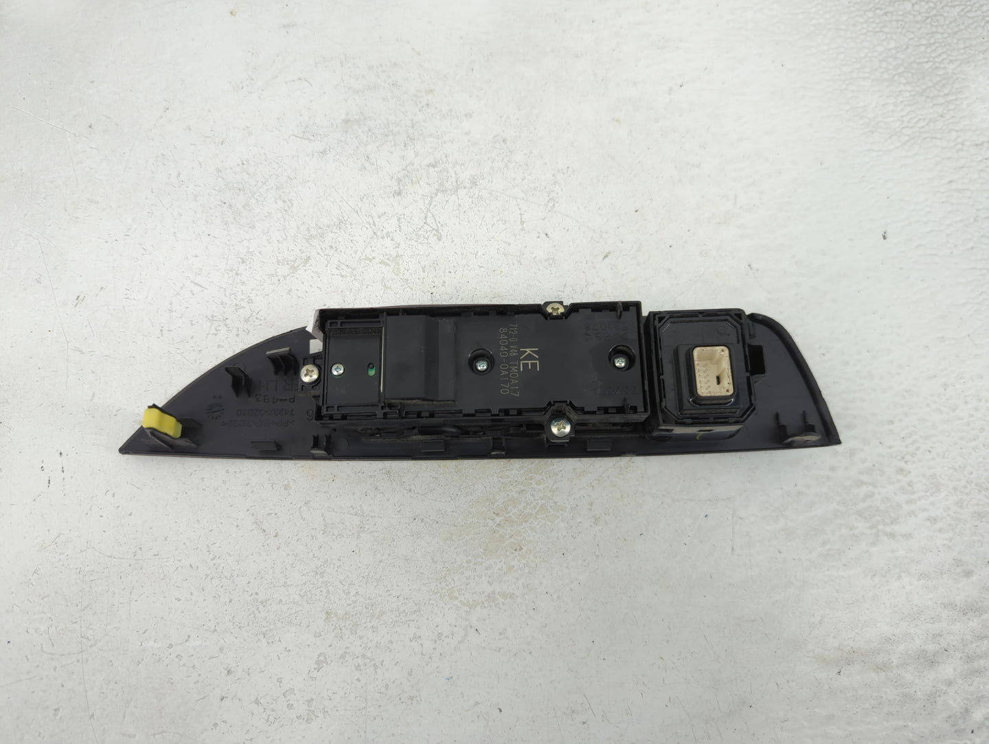 2023 Toyota Corolla Master Power Window Switch Replacement Driver Side Left P/N:84040-1620 84040-0A170 Fits OEM Used Auto Pa