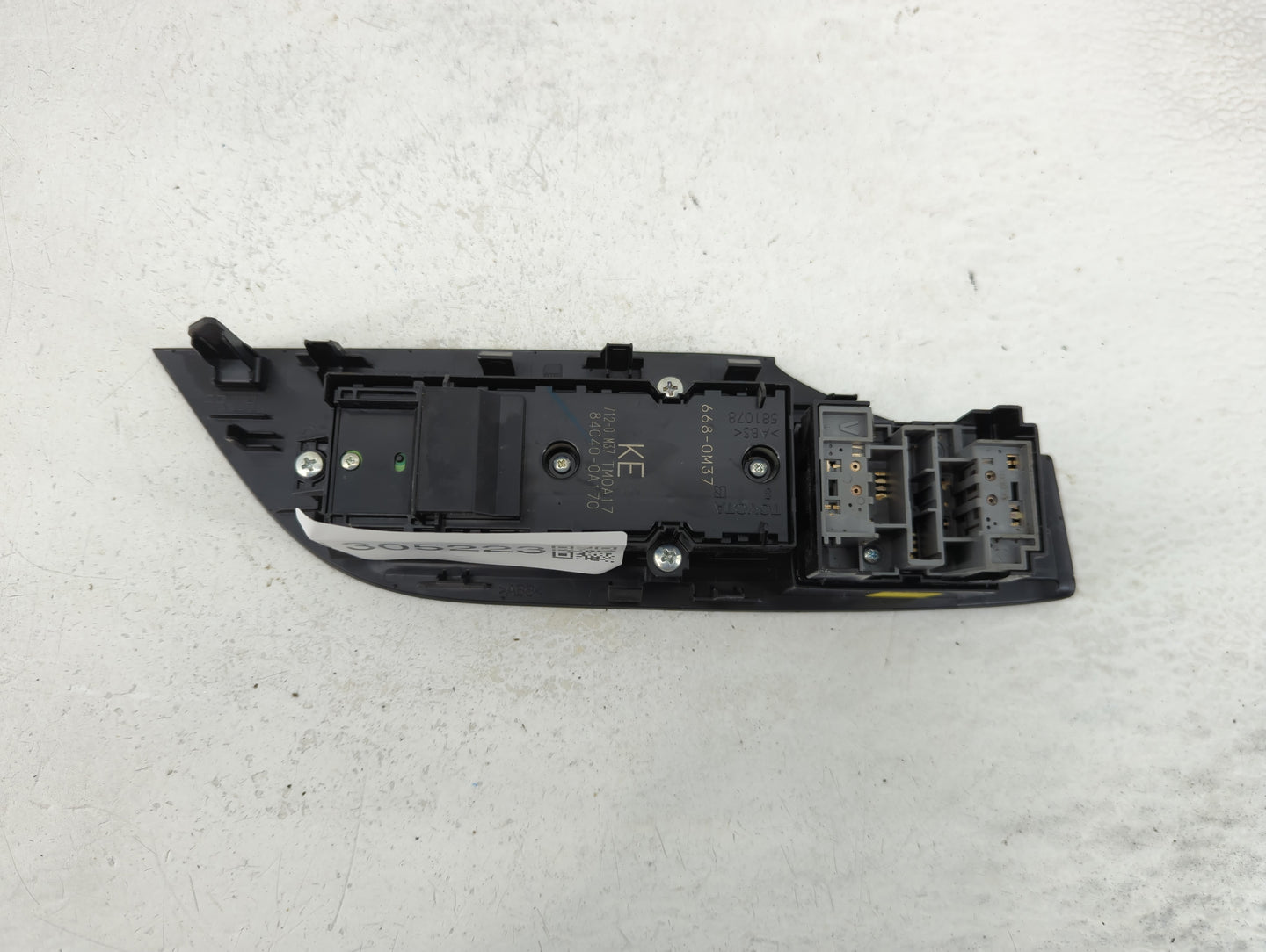 2023 Toyota Corolla Master Power Window Switch Replacement Driver Side Left P/N:84040-0A170 Fits OEM Used Auto Parts - Oemus