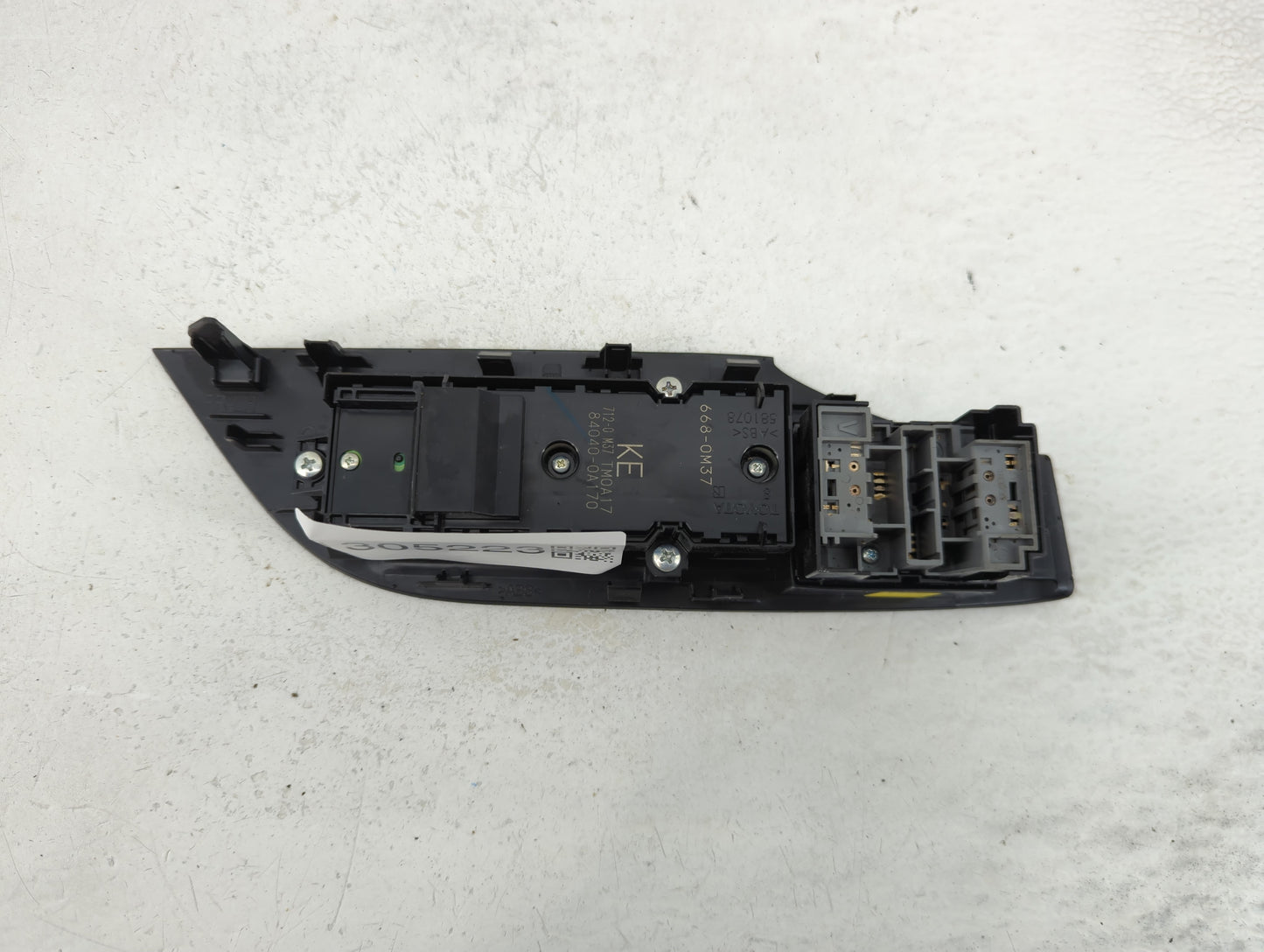 2023 Toyota Corolla Master Power Window Switch Replacement Driver Side Left P/N:84040-0A170 Fits OEM Used Auto Parts - Oemus