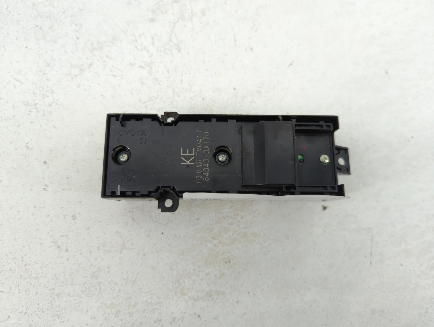 2023 Toyota Corolla Master Power Window Switch Replacement Driver Side Left P/N:84040-0A170 Fits OEM Used Auto Parts - Oemus