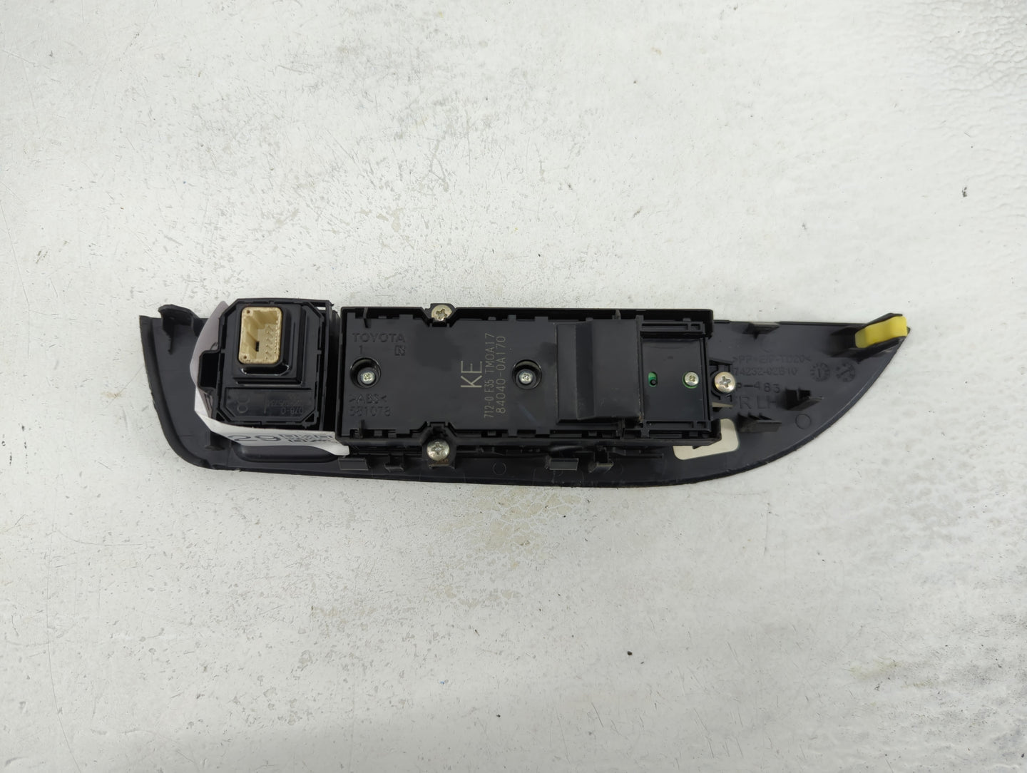 2023 Toyota Corolla Master Power Window Switch Replacement Driver Side Left P/N:84040-0A170 Fits OEM Used Auto Parts - Oemus