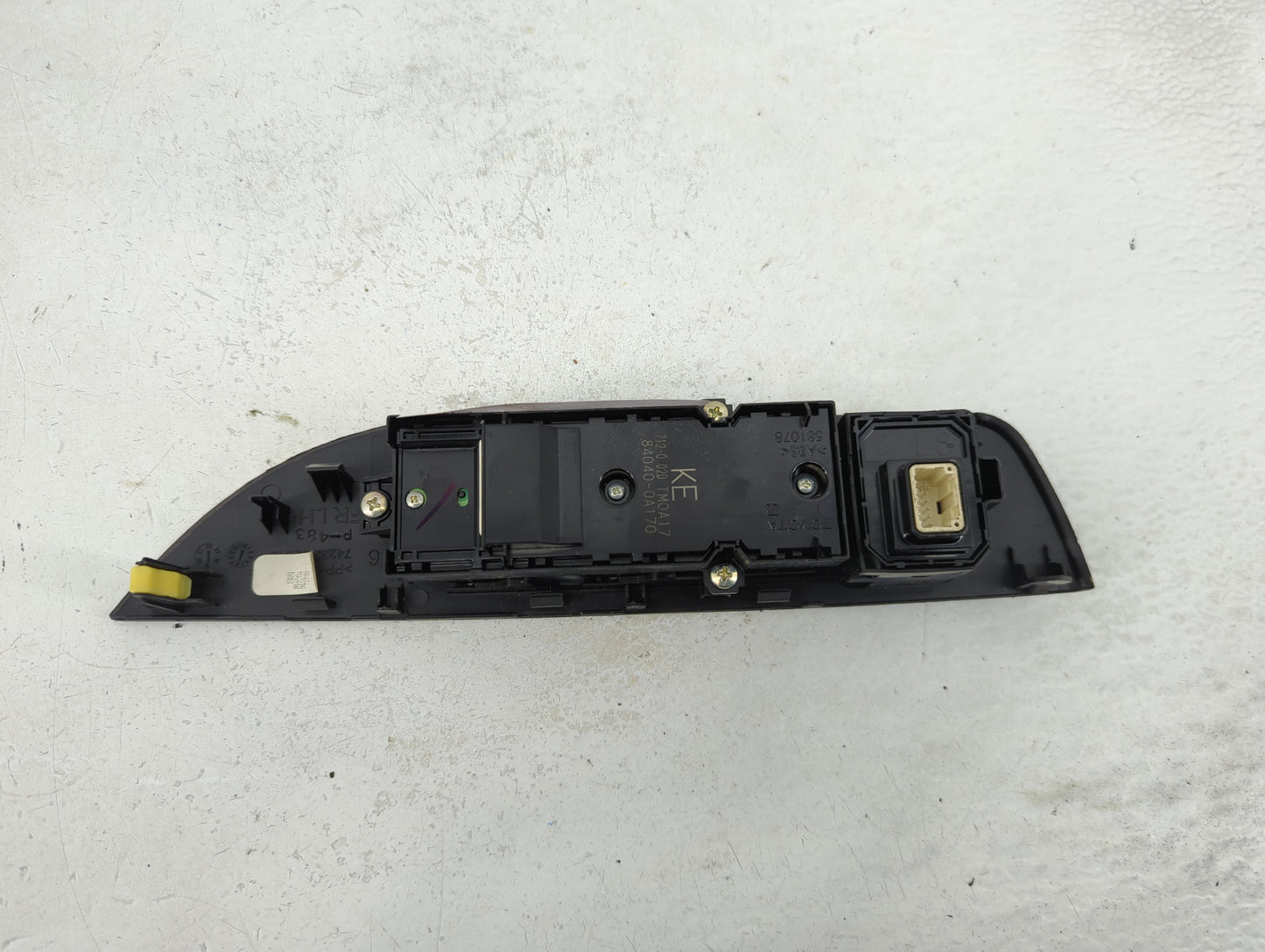 2023 Toyota Corolla Master Power Window Switch Replacement Driver Side Left P/N:84040-1620 84040-0A170 Fits OEM Used Auto Pa