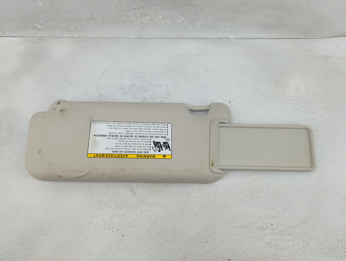 2022 Toyota Corolla Sun Visor Shade Replacement Passenger Right Mirror Fits OEM Used Auto Parts - Oemusedautoparts1.com