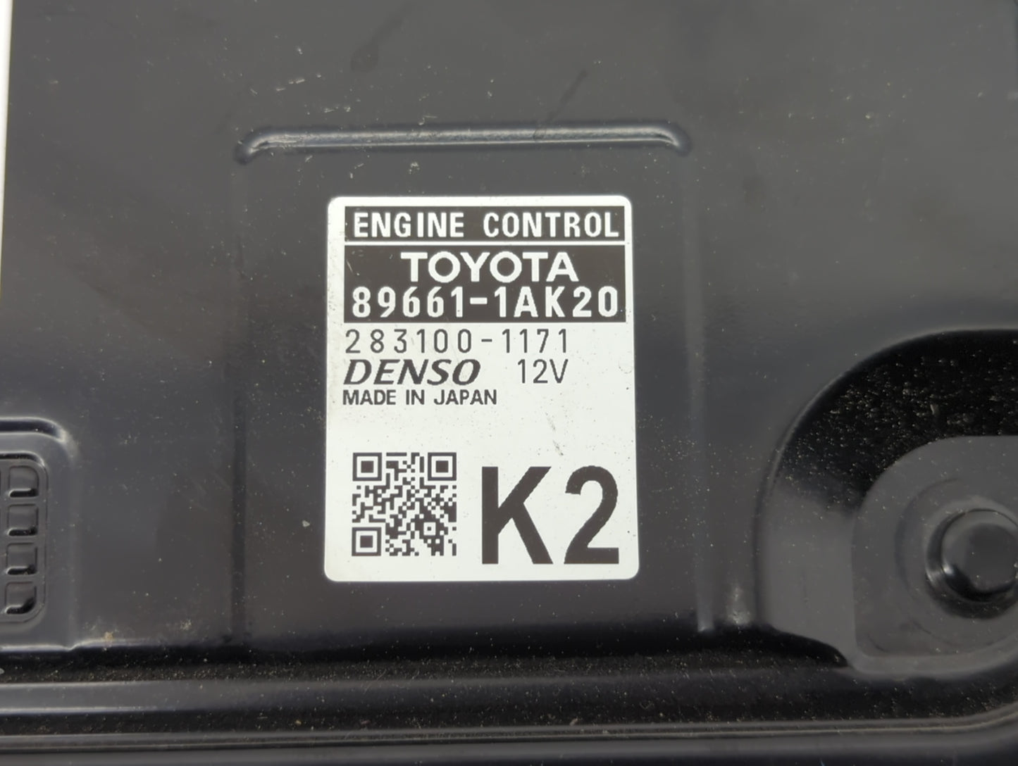 2023 Toyota Corolla PCM Engine Control Computer ECU ECM PCU OEM P/N:283100-1171 89661-1AK20 Fits OEM Used Auto Parts - Oemus