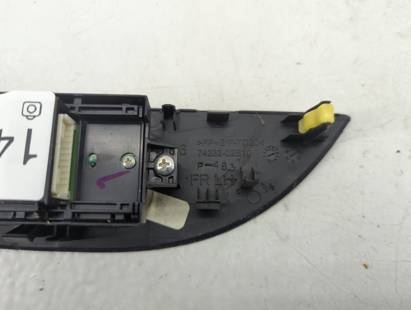 2023 Toyota Corolla Master Power Window Switch Replacement Driver Side Left P/N:74232-02B10 Fits OEM Used Auto Parts - Oemus