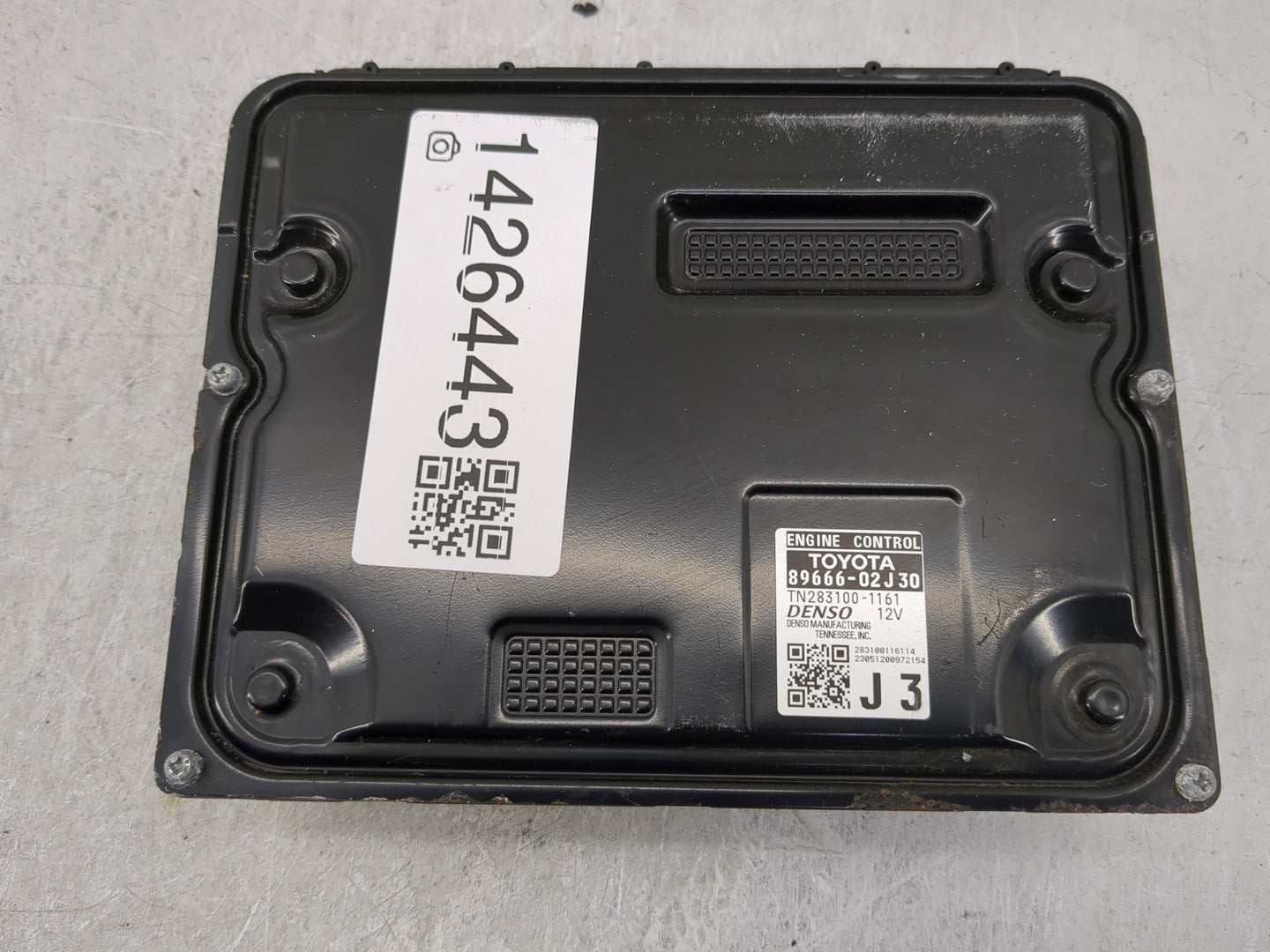 2023 Toyota Corolla PCM Engine Control Computer ECU ECM PCU OEM P/N:89666-02J30 TN283100-1161 Fits OEM Used Auto Parts - Oem