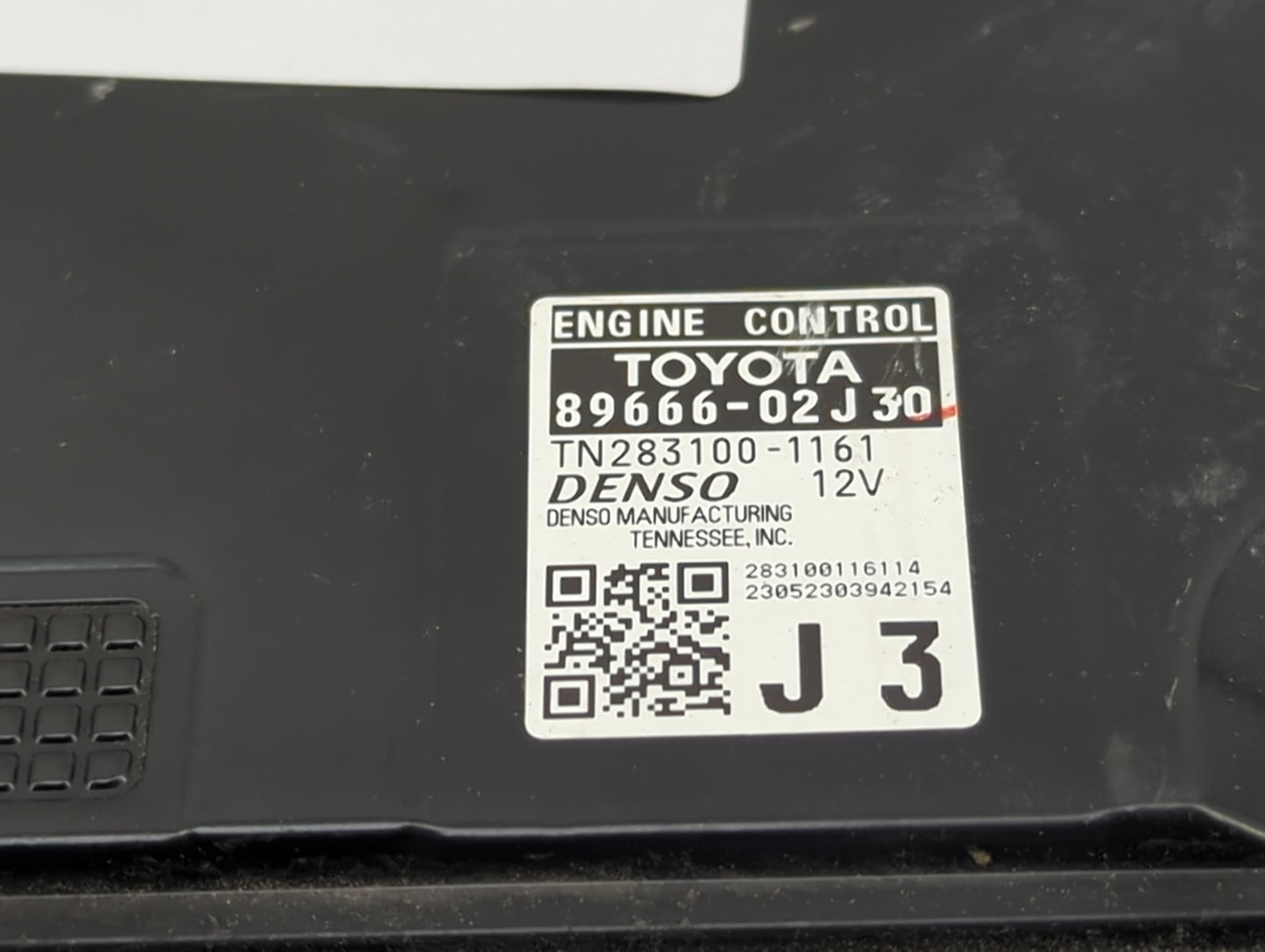 2023 Toyota Corolla PCM Engine Control Computer ECU ECM PCU OEM P/N:89666-02J30 Fits OEM Used Auto Parts - Oemusedautoparts1
