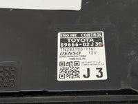 2023 Toyota Corolla PCM Engine Control Computer ECU ECM PCU OEM P/N:89666-02J30 Fits OEM Used Auto Parts - Oemusedautoparts1