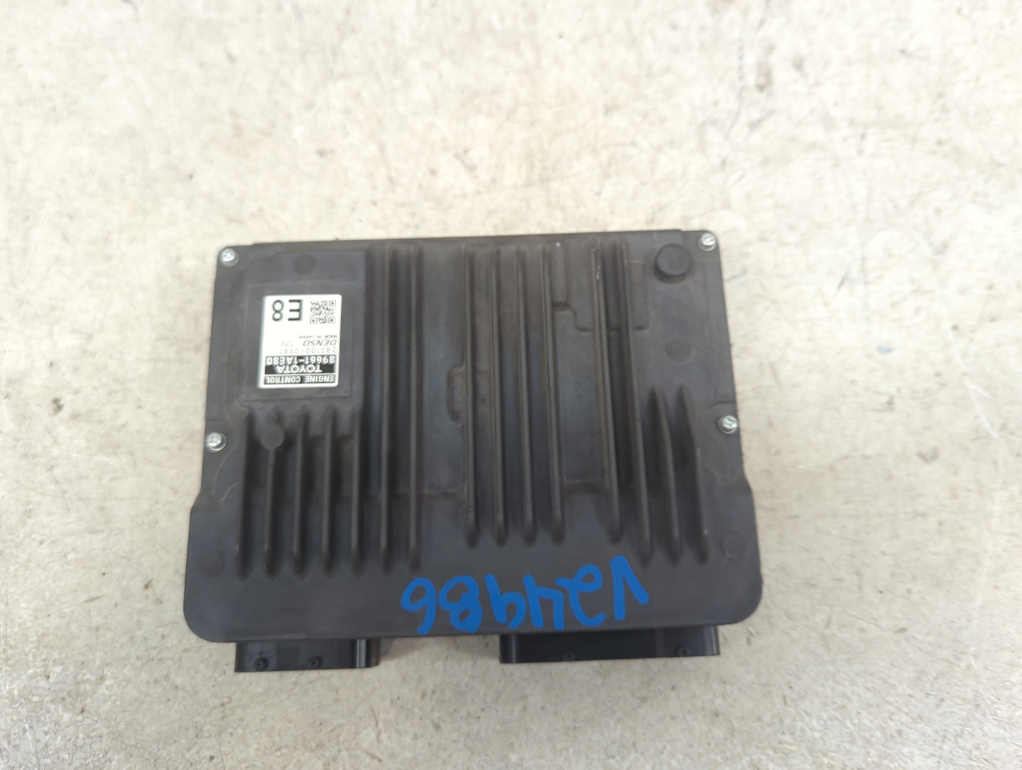 2023 Toyota Corolla PCM Engine Control Computer ECU ECM PCU OEM P/N:89661-1AE80 2831000-0981 Fits OEM Used Auto Parts - Oemu