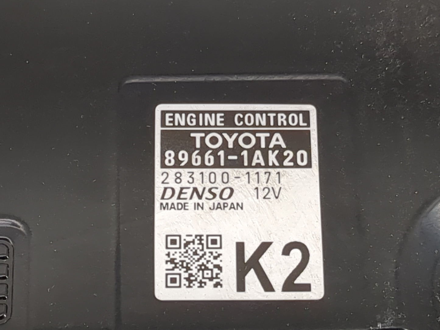 2023 Toyota Corolla PCM Engine Control Computer ECU ECM PCU OEM P/N:89661-1AK20 283100-1171 Fits OEM Used Auto Parts - Oemus