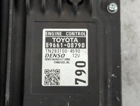 2023 Toyota Corolla PCM Engine Control Computer ECU ECM PCU OEM P/N:89661-08790 TN283100-4590 Fits OEM Used Auto Parts - Oem