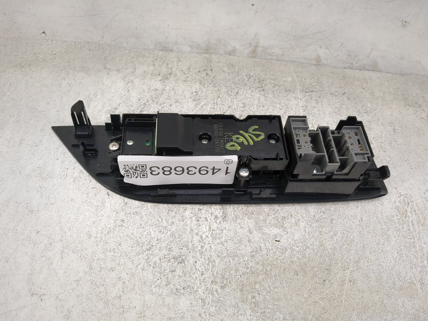 2023 Toyota Corolla Master Power Window Switch Replacement Driver Side Left P/N:84040-0A170 712-0 C56 TM0A17 Fits OEM Used A