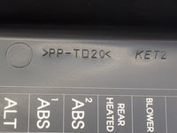 2019-2022 Toyota Corolla Fusebox Fuse Box Panel Relay Module P/N:18790-01031 Fits Fits 2019 2020 2021 2022 OEM Used Auto Par