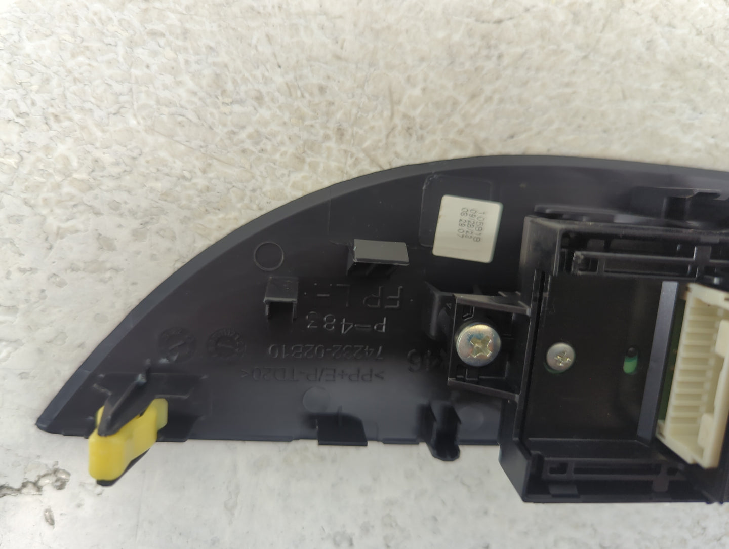 2023 Toyota Corolla Cross Master Power Window Switch Replacement Driver Side Left P/N:74232-0ZE10 Fits Fits 2019 2020 OEM Us