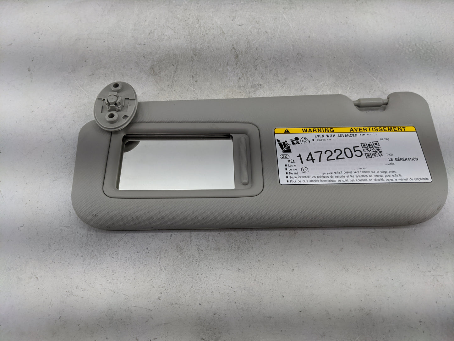 2022 Toyota Corolla Cross Sun Visor Shade Replacement Driver Left Mirror Fits OEM Used Auto Parts - Oemusedautoparts1.com