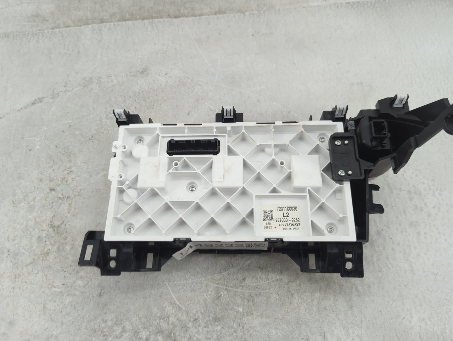 2023 Toyota Gr86 Climate Control Module Temperature AC/Heater Replacement P/N:72311CC030 237000-9262 Fits OEM Used Auto Part