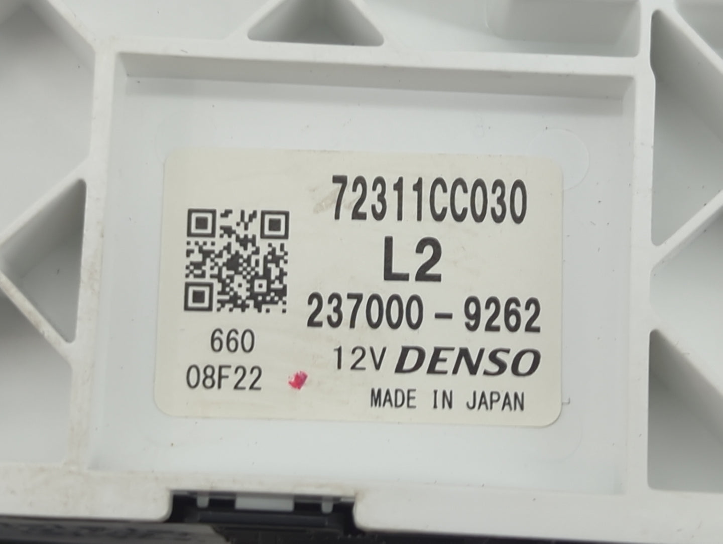 2023 Toyota Gr86 Climate Control Module Temperature AC/Heater Replacement P/N:72311CC030 237000-9262 Fits OEM Used Auto Part