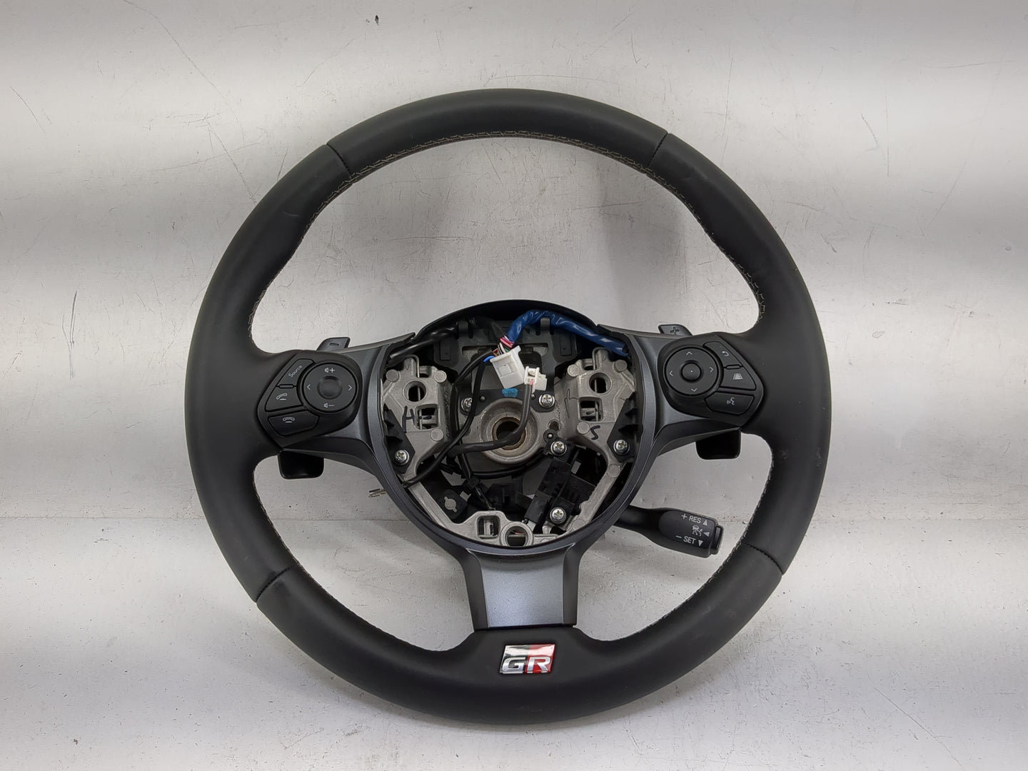 2022-2022 Toyota Gr86 Steering Wheel Oem Black - Oemusedautoparts1.com